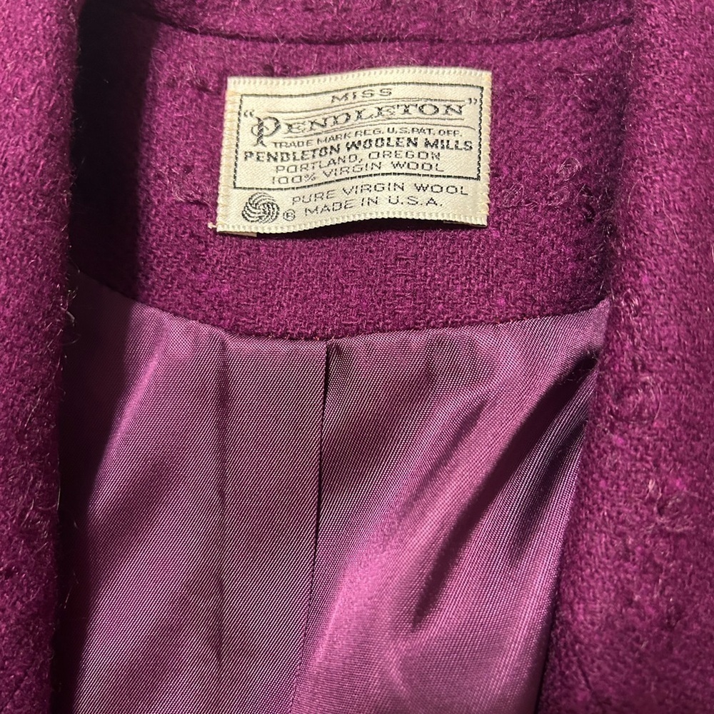 Pendleton Vintage Wool Blazer - image 5